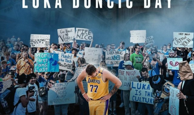 7月6日是达拉斯第五个“东契奇日”！但东契奇已是湖人球员